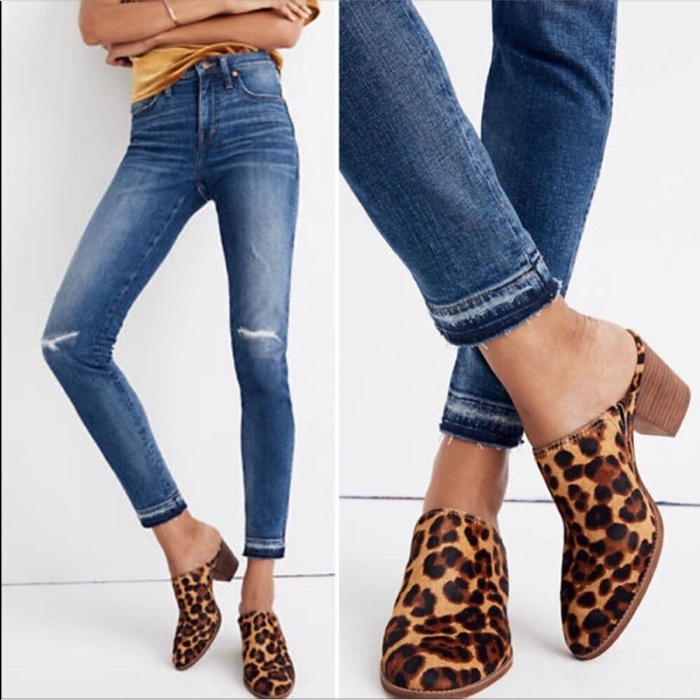 MADEWELL | 9” High-Rise Skinny Denim Jeans Distressed Women’s Size 30